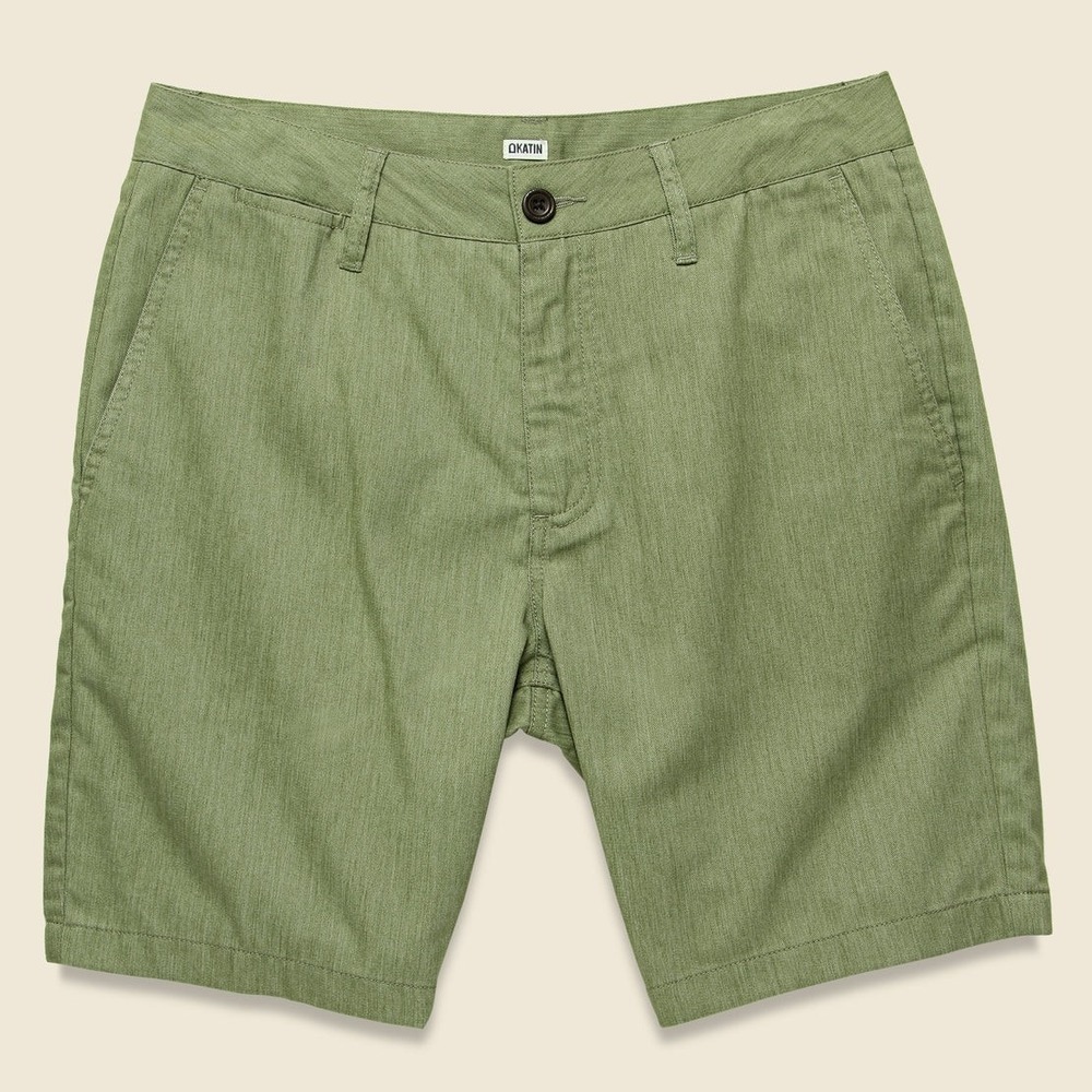 Katin Cove Short‎ Mens size 38 Slim Fit Cactus Green Chino Beach Surf Skate NWT